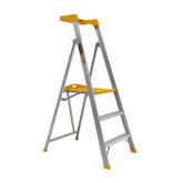 Gorilla - Platform Ladder 3 Step (0.85m) Pro-Lite Aluminium 150kg Industrial, PL003-PRO